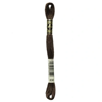 Immagine di DMC Mouliné Spécial 117MC, 100% cotone Si adatta a tutte le tecniche di ricamo e tutti i supporti, ideale per il punto croce Matassine da 8 m 6 capi, disponibile in 500 colori