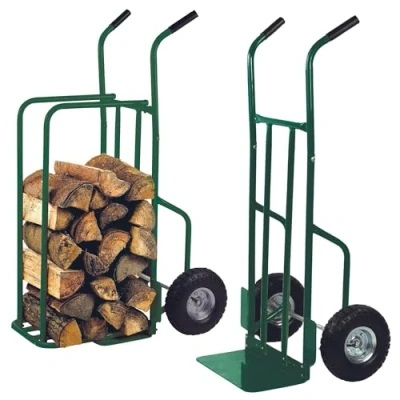 Immagine di Toolland Carrello porta legna, verde, max. carico 250 chilogrammi