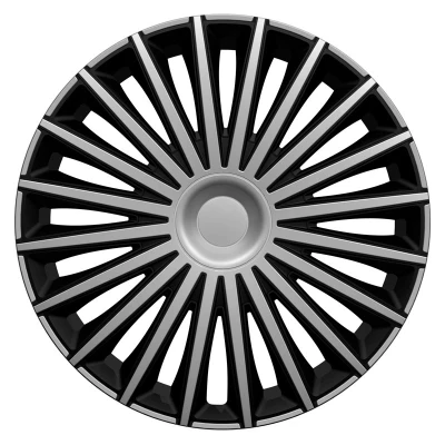 Immagine di AutoStyle PP 5465SB Copricerchi 15Pollici nero/argento