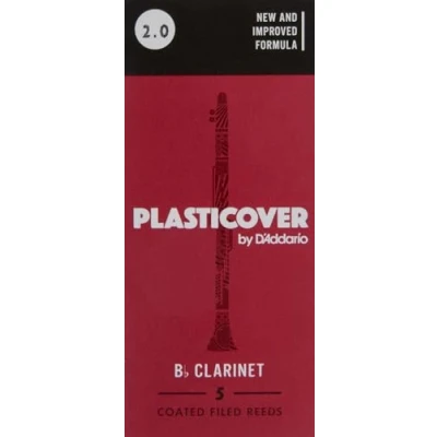 Immagine di D&#039;Addario Confezione da 5 ance Rico Plasticover per clarinetto soprano in SI bemolle, durezza 2,0