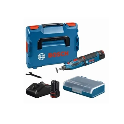 Immagine di Bosch Professional GRO 12 V LI 06019C5001 Utensile multifunzione a batteria incl. seconda batteria, accessori, valigia 9 parti 2 Ah