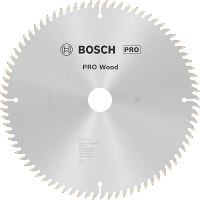 Immagine di Bosch Accessories Optiline 2608640645 Lama circolare in metallo duro 250 x 30 3.2 mm Numero di denti: 80 1 pz.