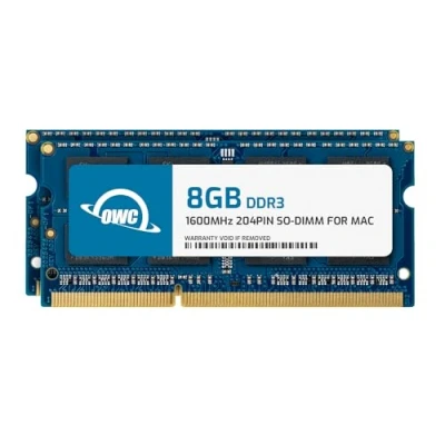 Immagine di OWC 16 GB (2x8 GB) PC3 12800 DDR3L 1600 MHz SO DIMM 204 Pin CL11 Kit di aggiornamento della Memoria per iMac, Mac Mini e MacBook PRO, (OWC1600DDR3S16P)