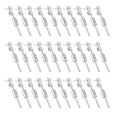 Immagine di the Lord of Tools 30 Pezzi Mini Contatti ISO Micro Timer Crimpature Pin Maschio Connettore Presa Adattatore Cavo Applicabile Sezione Trasversale 0,50mm² 1,00mm²