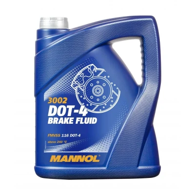 Immagine di MANNOL DOT 4 BRAKE FLUID MN3002 5 Olio Freni