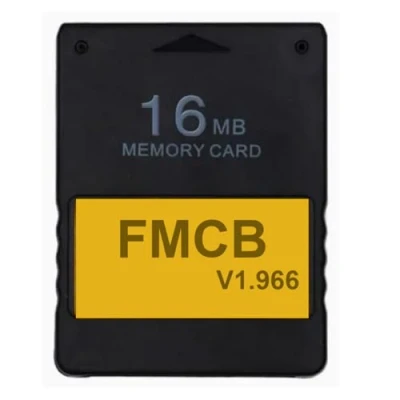 Immagine di &quot;Scheda di memoria per PS2 con McBoot FMCB v1.966 Plug and Play PlayStation 2, Esegui giochi da USB o Hard Disk, Retro Gaming compatibile Fat &amp; Slim (escluso SCPH 9000xxx) (16 MB)
