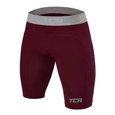 Immagine di TCA PRO Performance Compression Pantaloncini da Uomo Base Layer Termico Cabernet, XXL