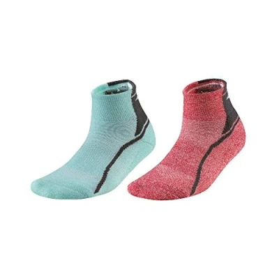 Immagine di Mizuno Active TR. Mid 2PSOCK(Pack 6) T: L Color: IceGreen/HighRiskRed