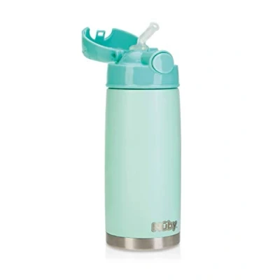 Immagine di Nûby Tazza Thermos prescolare in acciaio INOX, 3 anni, 420 ml Verde
