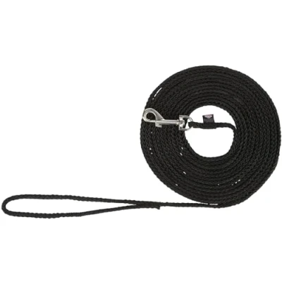 Immagine di Trixie Dog monitoraggio Piombo, Ideale per la Formazione di Comando, 15 m/Ø 5 mm, Nero