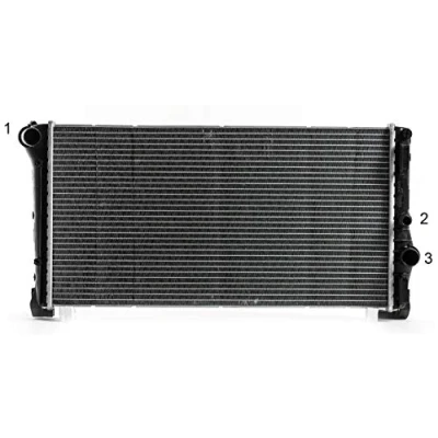 Immagine di MAHLE ORIGINAL CR 2009 000S Radiatore motore 580 322 34 con bullone/vite Alette di raffreddamento montate meccanicamente FIAT: Punto II Hatchback