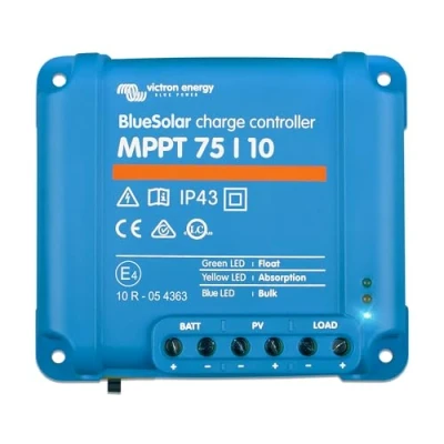 Immagine di Victron Energy BlueSolar MPPT 75V 10 amp 12/24 Volt Regolatore di Carica Solare