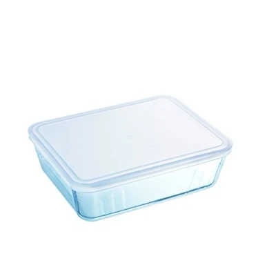 Immagine di Pyrex Cook&amp;Freeze Contenitore rett. con coperchio in vetro borosilicato 22 X 17 6 cm_1,5L