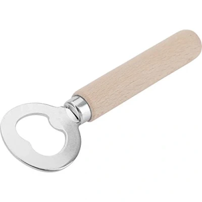 Immagine di Westmark Apribottiglie per tappi a corona, Lunghezza: 14,1 cm, Legno/Acciaio, Woody, Marrone chiaro/Argento, 10082270