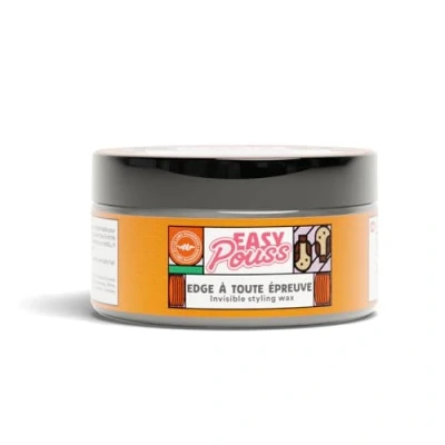 Immagine di Shandrani Easy Pouss Paris Edging Wax, Designed for Styling and Fixing Small Hair, Borders Protective hairstyles, Original Invisible transparent 3.5 fl oz