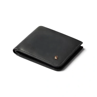 Immagine di Bellroy Hide &amp; Seek, portafoglio sottile in pelle, sono disponibili versioni RFID (max. 12 carte e banconote) NightForest