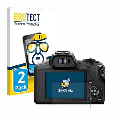 Immagine di brotect Pellicola Protettiva per Canon EOS R100 Protezione Schermo (2 Pezzi) [Trasparente, Anti Impronte]