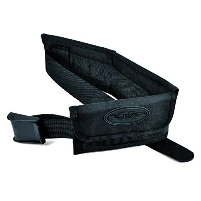Immagine di Best Divers ZI0121 Cintura Portapiombi Sub con 3 Tasche Fibbia Inox
