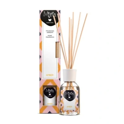 Immagine di MARTA LA Farfalla profumatore Deodorante per Ambienti e armadi con diffusore a Bastoncini profumazione Ambra 100ml 1pz