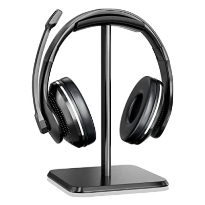 Immagine di Gvolatee Supporto Cuffie da scrivania, Rimovibile con Silicone Antiscivolo TPU. Stand per Over Ear e Gioco, Tutte le Dimensioni di Cuffie, Adatto Tavolo