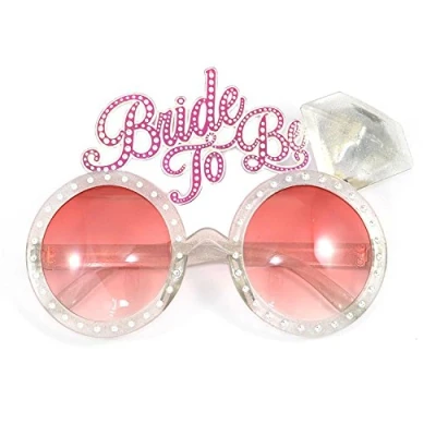 Immagine di Mr. Gadget solutions® novità Bride to be occhiali ragazza notte fuori Fancy accessori addio al nubilato, e bomboniere.