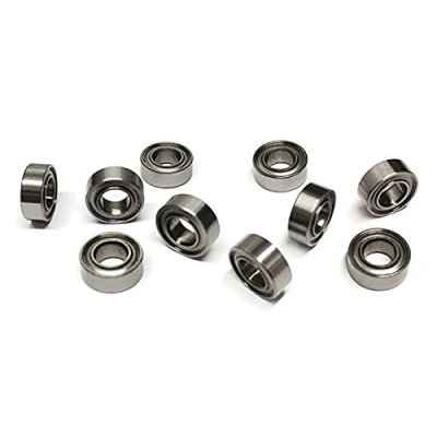 Immagine di 10 cuscinetti MR84ZZ Cuscinetto a sfere in acciaio da 4 mm x 8 3