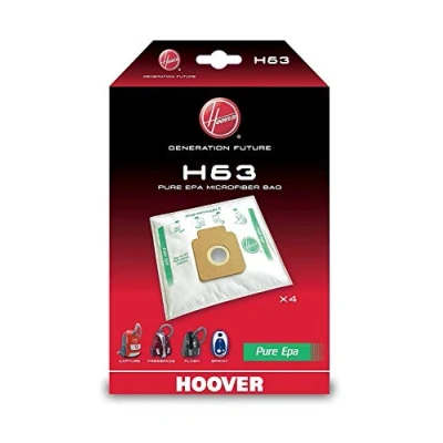 Immagine di 2 CONFEZIONI SACCHETTI HOOVER H63 ORIGINALI PER MODELLO FREESPACE,SPRINT,FLASH,CAPTURE