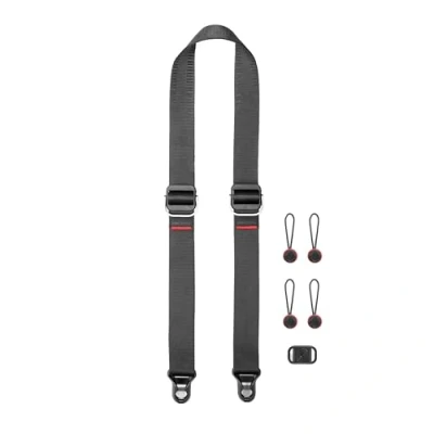 Immagine di Peak design Slide Lite V2 Professionale Fotocamera Sling Tracolla, Nero