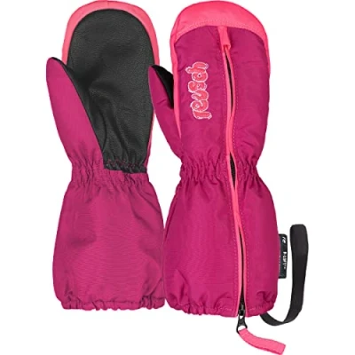 Immagine di Reusch TOM Muffole per bambini, Taglia: 3, Fuchs purp knockout pink