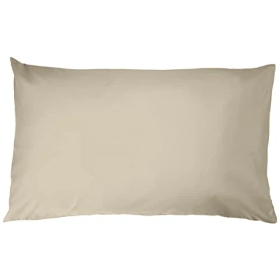 Immagine di Amazon Basics Federe in microfibra, 50 x 80 cm, Set di due Beige