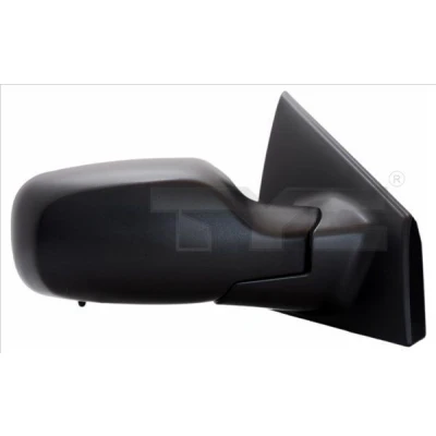 Immagine di Specchietto retrovisore esterno Tyc 328 0105 Dx nero per regolazione elettrica specchio, convesso, termico, con sensore temperatura RENAULT: CLIO 3