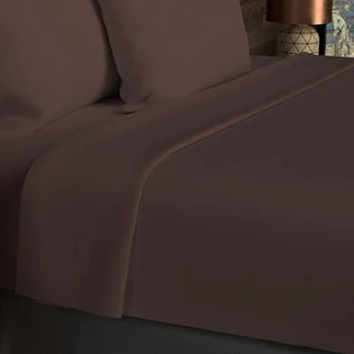 Immagine di Soleil d&#039;ocre Uccisione Plat, Cotone, Marrone, 180 x 290 cm