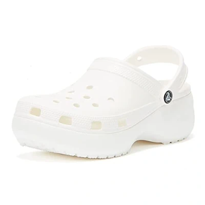 Immagine di Crocs Classic Platform Clog W, Zoccoli Donna, Bianco, 38/39 EU