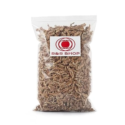 Immagine di R&amp;R SHOP Sfagno Cileno 100% Naturale, Substrato per Orchidee, Bonsai e Carnivore. Ideale Anche Verde Verticale, Talee, Kokedama Margotte 50gr