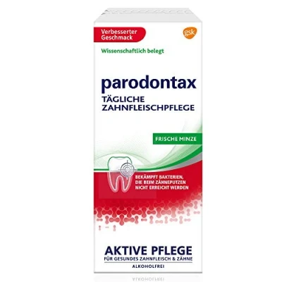 Immagine di Parodontax Balsamo per la bocca alla menta fresca, le gengive quotidiane, 300 ml