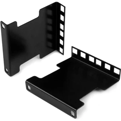 Immagine di StarTech.com Kit di montaggio Rack 19&quot; 2U, Estensore/Adattatore profondità per su server 19 pollici, Estende/ Riduce la 10cm, ears (RDA2U)