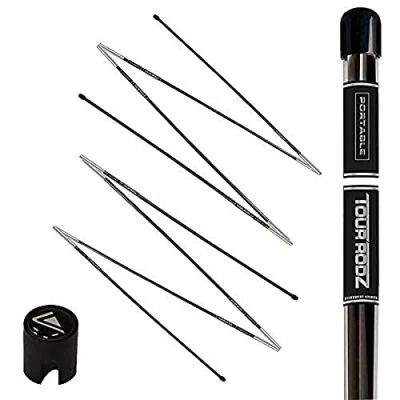 Immagine di Longridge Portable Tour Rod Alignment Sticks Training Aid Argento