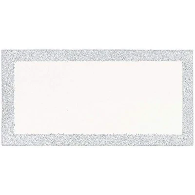 Immagine di Amscan International 450453 Placecardplace di Argento