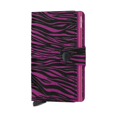 Immagine di Secrid Miniwallet Zebra Fuchsia Incisione gratuita