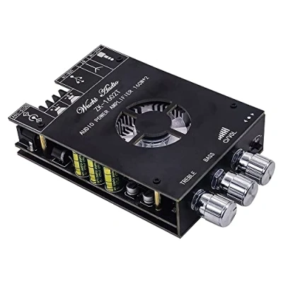 Immagine di WANGCL 2 * 160W TDA7498E Potenza Subwoofer Stereo Amplificatore Scheda Bluetooth Compatibile 2.0 Canali Classe D Home Theater Audio Amp