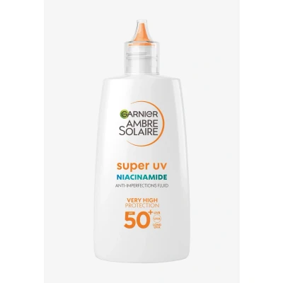 Immagine di Garnier Ambre Solaire Super UV Fluido ANTI Imperfezioni ALLA Niacinamide SPF50+ 40ML Crema solare, Taglia: 40 ml,