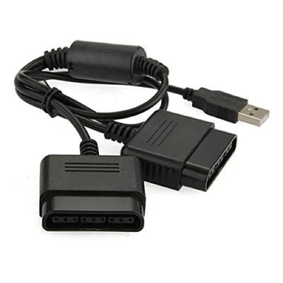 Immagine di Kabalo PS2 Playstation 2 a PS3 PC cavo di connessione per controller gamepad USB doppio adattatore