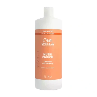 Immagine di Wella Professionals Invigo Nutri Enrich Shampoo nutriente, Ottimo con balsamo capelli e maschera capelli, professionale acido oleico 1l