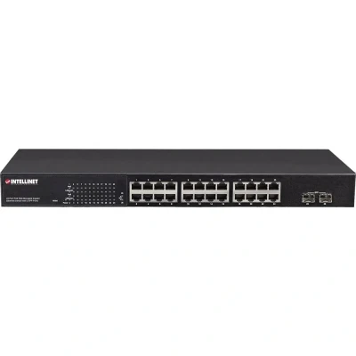 Immagine di Intellinet 560559 Switch di rete 24+2 porte 1 GBit/s Funzione PoE