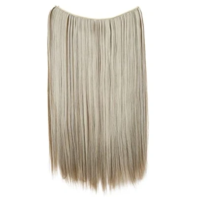 Immagine di CAISHA 50cm 1 Trama Extension Con Elastico Per Capelli Parrucchino Liscio Resistente Al Calore Riflessi Biondo Chiaro Castano E123