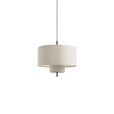 Immagine di New Works Lampada a sospensione Margin in tessuto Ø 68 cm