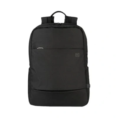 Immagine di Tucano GLOBAL 2 Zaino per laptop da 15.6&quot; e MacBook Pro 16&quot; Spallacci imbottiti regolabili, schienale ergonomico portico frontale piatto Nero, 16, Zainet