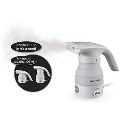 Immagine di MACOM Enjoy &amp; Relax 875 Space Steamer Stiratrice Verticale da viaggio
