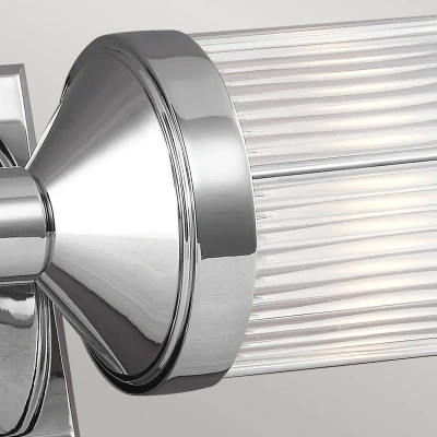 Immagine di FEISS Applique LED Paulson IP44 2 luci larghezza 58,4cm