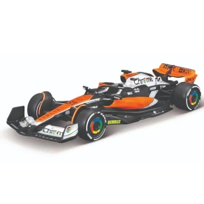 Immagine di Bburago Mclaren MCL60 Oscar Piastri #81 2023 Modellino Realistico Auto in Scala 1:43, Guidata da Piastri, Licenza Ufficiale MCLaren, Età consigliata 3+ Anni